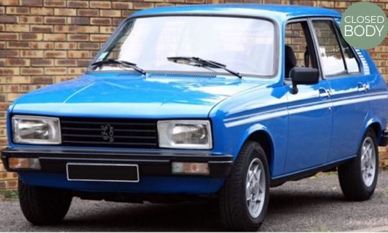 Peugeot 104 S 1981 Ibis Blauw