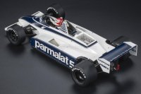 BRABHAM - F1 BT49C PARMALAT RACING TEAM N 5 WERELDKAMPIOEN WINNAAR DUITSLAND GP (met pilootfiguur) 1981 NELSON PIQUET