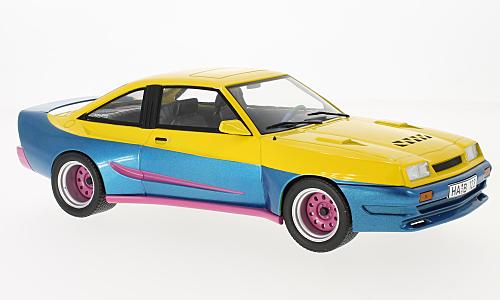 Opel Manta B Mattig, geel/blauw, 1991