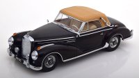 MERCEDES BENZ - 300S SC CABRIOLET (W188) SOFT-TOP GESLOTEN 1967 - NOIR  BEIGE