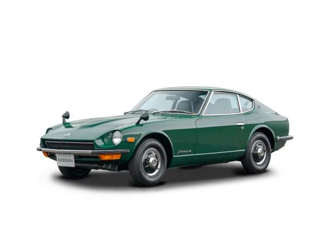 Datsun 240Z Coupe, groen 1972