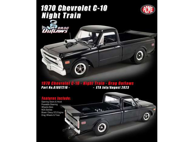 Chevrolet C-10 Night Train *Drag Outlaws* pick-up,