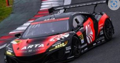 HONDA NSX GT3 N°55 ARTA GT300 SUPER GT 2020 SHINI