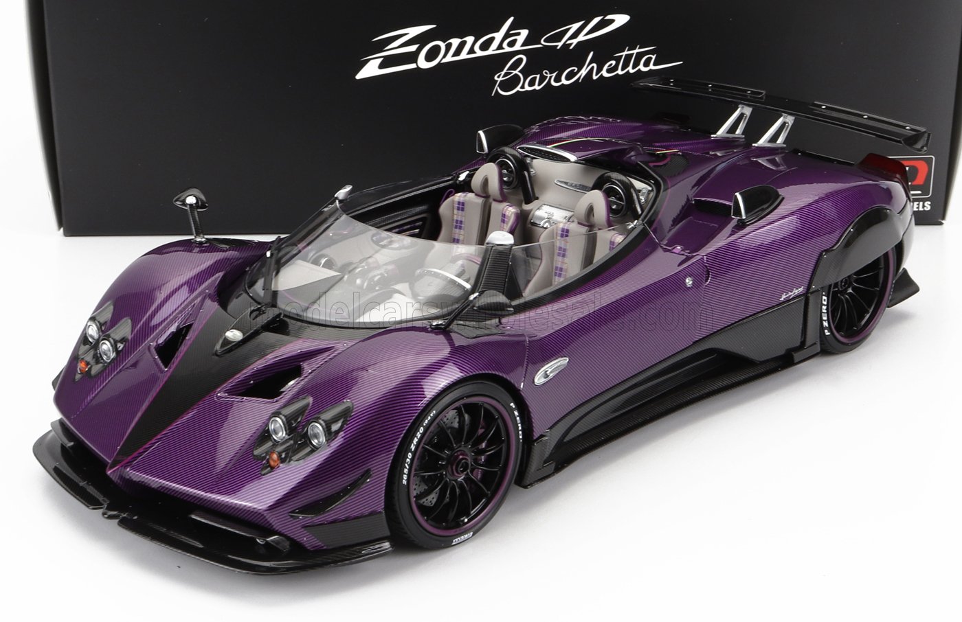 PAGANI - ZONDA HP BARCHETTA 2018 - CARBON FIBRE PU