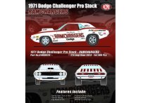 Dodge Challenger Pro Stock Ramchargers, white/red 1971