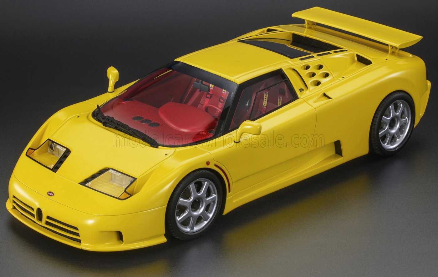 BUGATI - EB110 SS 1994 - GEEL