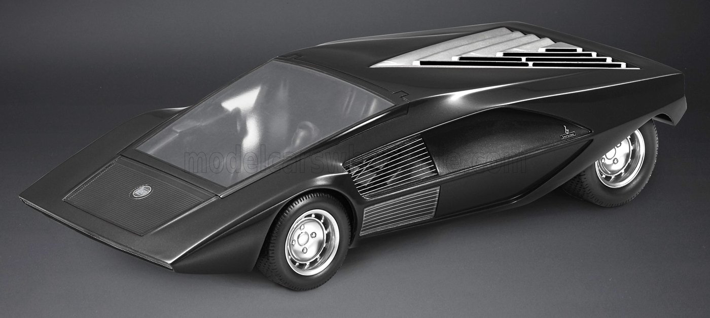 LANCIA - STRATOS ZERO CONCEPT 1970 - ZWART