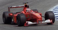 FERRARI - F1 F2000 N 4 WINNER GERMAN HOCKENHEIM GP 2000 R.BARRICHELLO