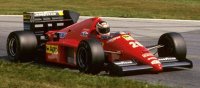 FERRARI - F1 F1/86 N 28 3rd AUSTRIAN GP 1986 S.JOHANSSON