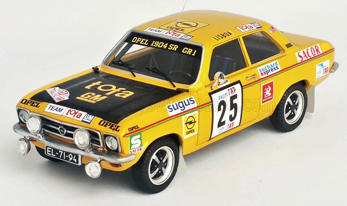 OPEL - ASCONA (night version) N 25 RALLY TAP 1973 