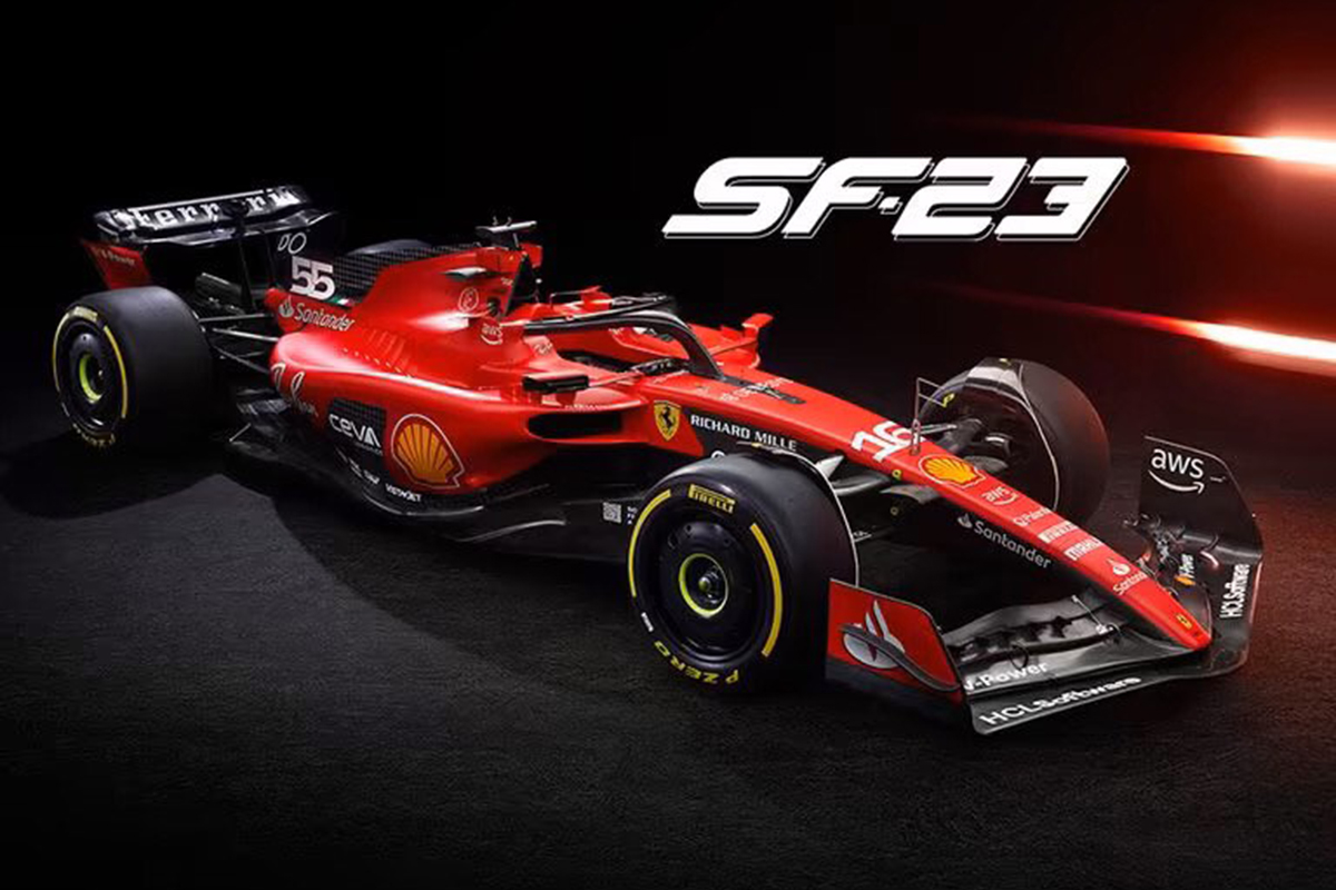 Ferrari dévoile la livrée rétro de sa F1 pour le GP de Las Vegas