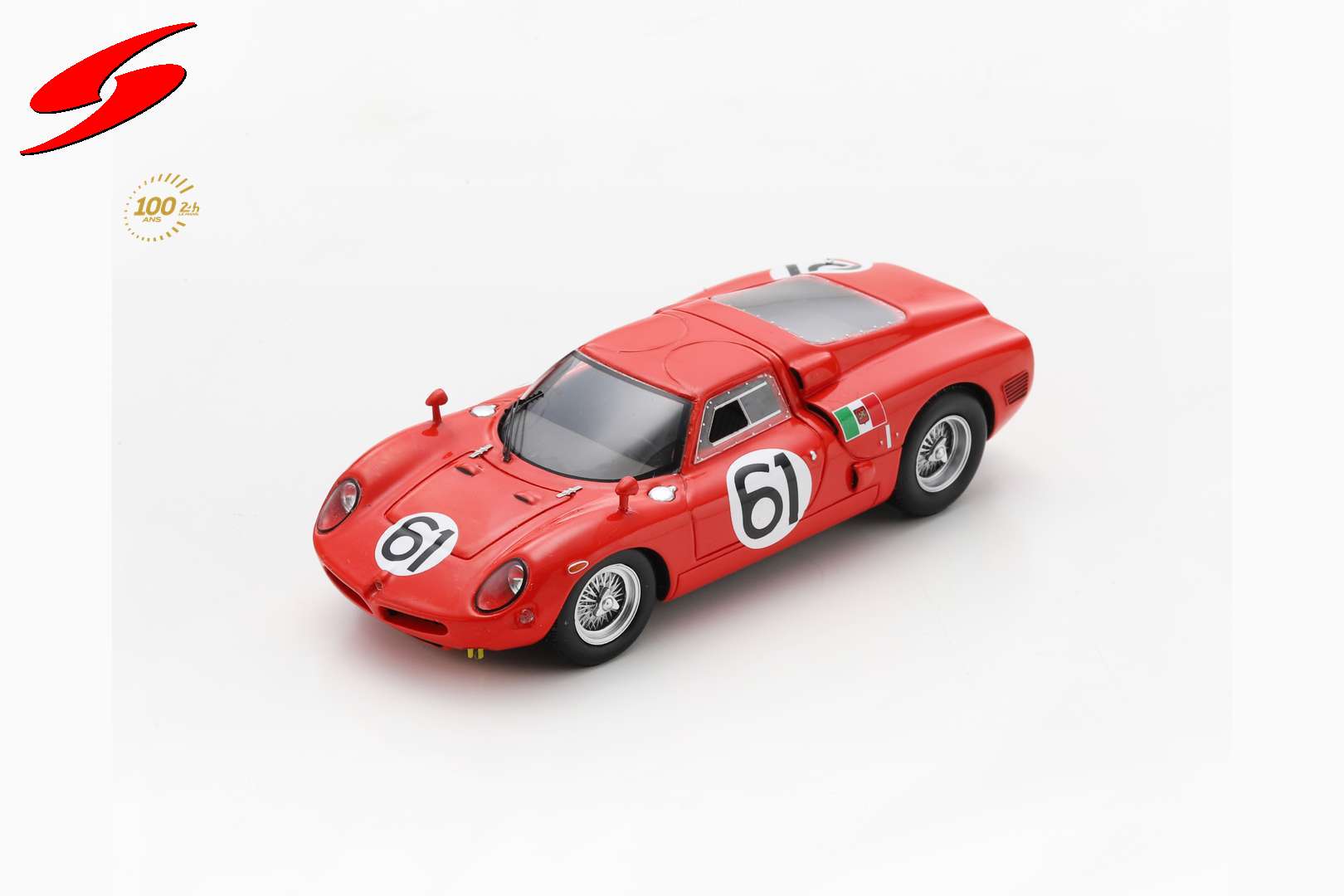 SERENISSIMA COUPÉ NO.61 TESTDAG LE MANS 1966 LOUI