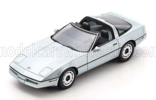 CHEVROLET - CORVETTE C4 OPEN ROOF 1984 - ZILVER