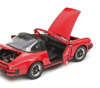 PORSCHE - 911 3.2 CARRERA TARGA CABRIOLET 1989 - ROOD