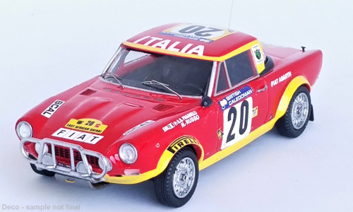 Fiat 124 Abarth Rallye, No.20, Rallye WM, Safari R