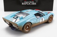 FORD USA - GT40 MKII 7.0L V8 TEAM SHELBY AMERICAN INC. N 1 DIRTY VERSION 2nd (BUT REALLY WINNER) 24h LE MANS 1966 K.MILES - D.HULME