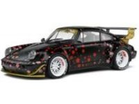 PORSCHE - 911 964 RWB AOKI BODYKIT 2021 - ZWART ROOD