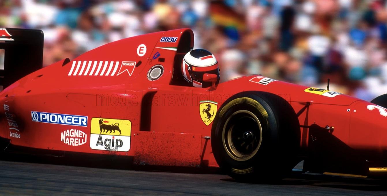 FERRARI - F1 412 T1B N 28 WINNER GERMAN GP (with p