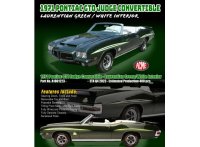 Pontiac GTO Judge Convertible, groen 1971