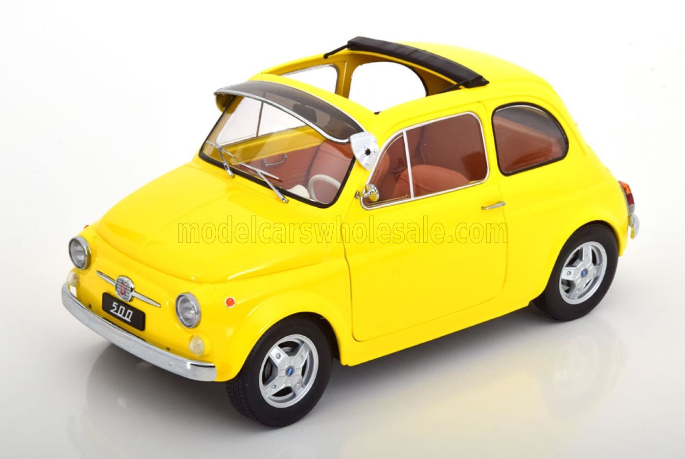 FIAT - 500 F CUSTOM 1968 -GEEL