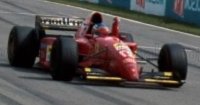 FERRARI - F1 412T2 N 27 WINNER CANADIAN GP MONTREAL 1995 JEAN ALESI - MET VITRINE