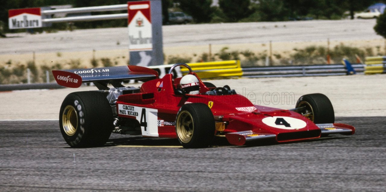 FERRARI - F1 312B3 N 4 FRENCH GP 1973 ARTURO MERZA