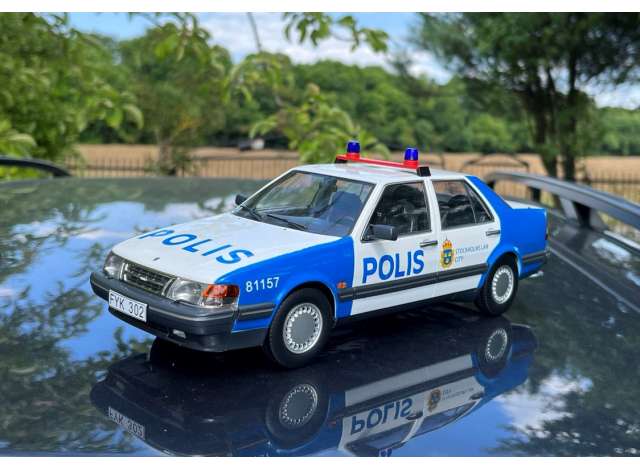 Saab 9000 CD Turbo Swedish Police 1990