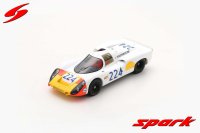 PORSCHE 907 NO.224 WINNAAR TARGA FLORIO 1968 V. ELFORD - U. MAGLIOLI MET ACRYL COVER