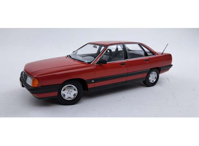 Audi 100 C3, tornado bright rood 1989