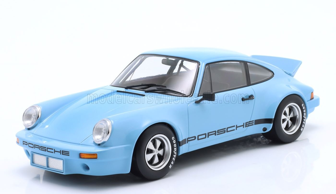 Schaalmodel Porsche - 911 Carrera 3.0 Rsr Coupe 1973 - Gulf Blue 1/18