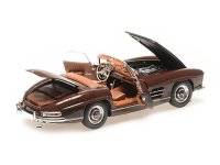 MERCEDES-BENZ 300 SL ROADSTER (W198) 1957 ROUGE Foncé