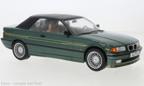 BMW Alpina B3 3.2 Cabriolet, metallic groen, 1995