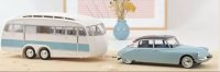 Citroën DS 19 1959 Blauw Nuage & Aubergine & Caravane Hénon