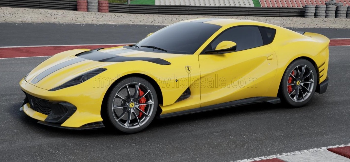 FERRARI - 812 COMPETIZIONE 2021 - GIALLO MODENA -G