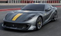 FERRARI - 812 COMPETIZIONE 2021 - GRIGIO COBURN GEEL - GRIJS MET