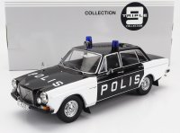 Volvo 164 Sweden Police, white/black with black interior 1970