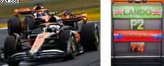 F1 MCLAREN MCL60 N°4 MCLAREN 2ND GP GREAT-BRITAIN