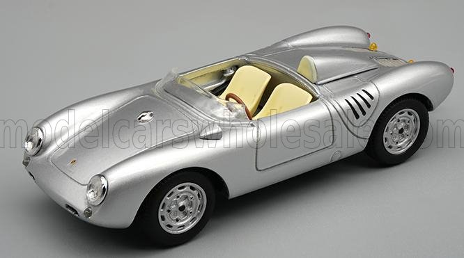 PORSCHE - 550A PRESS VERSION 1957 - ZILVER