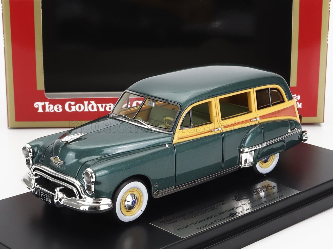 OLDSMOBILE - STATION WAGON 1949 - ALPINE GREEN POL