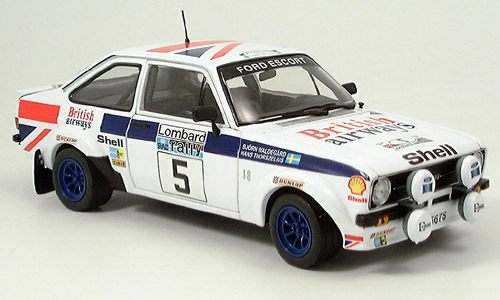 Ford Escort RS 1800, No.5, Rallye RAC Lombard, B.W