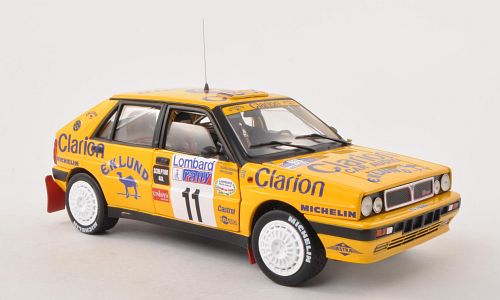 Lancia Delta Integrale, No.11, Clarion, RAC Rallye