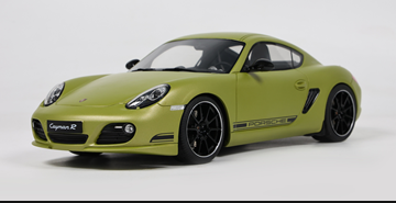 PORSCHE CAYMAN R 2012 PERIDOT METALLIC