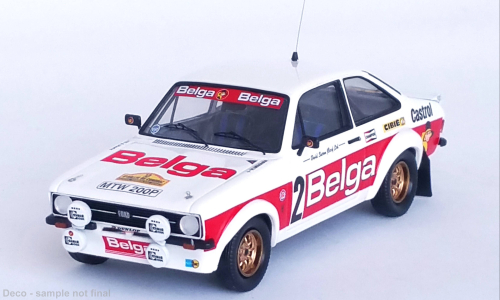 Ford Escort Mk II RS 1800, No.2, Belga, Rallye Con