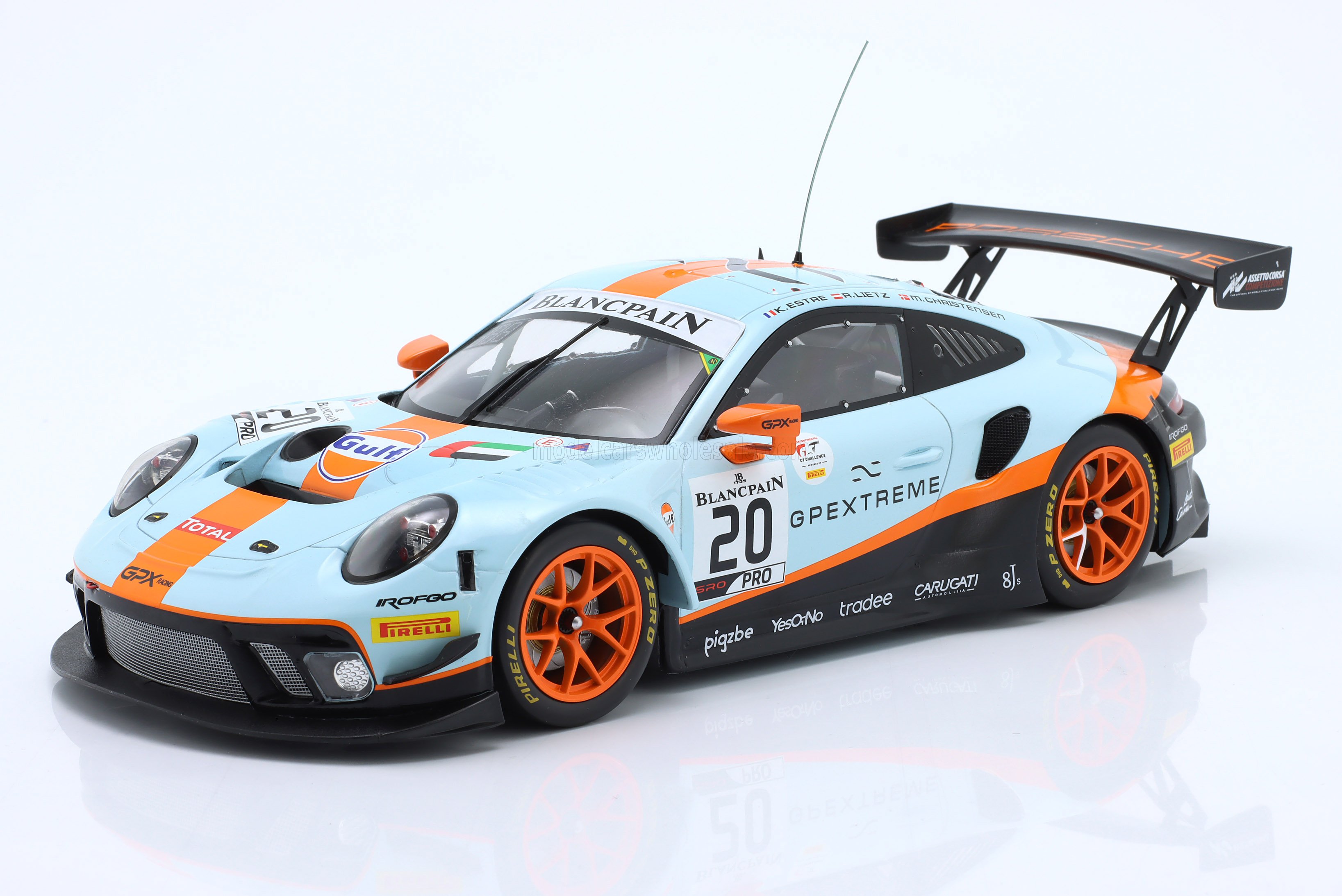 PORSCHE - 911 991 GT3 R 4.0L FLAT-6 TEAM GPX RACIN