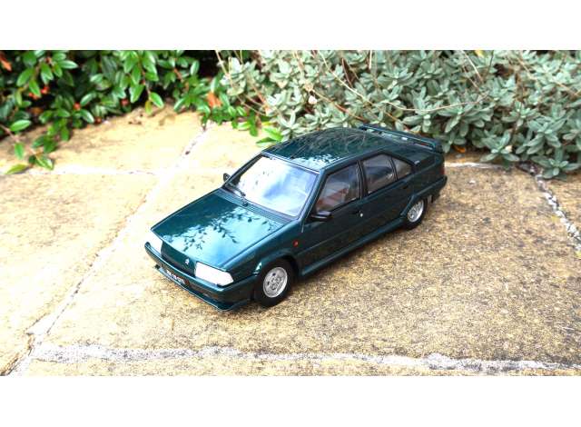 Citroen BX GTi, green metallic with black interior