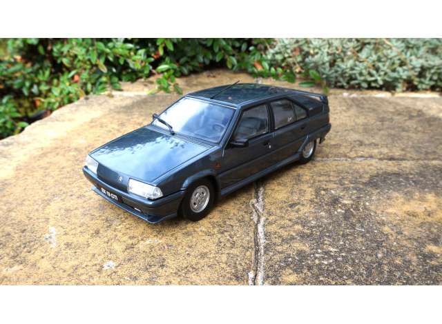 Citroen BX GTi, dark grey metallic/ black interior