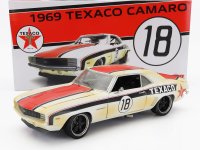 CHEVROLET - CAMARO RS COUPE N 18 TEXACO RACING 1969 - BLANC ROUGE NOIR