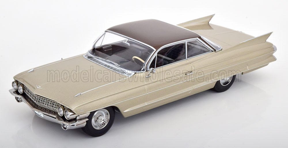 CADILLAC - SERIES 62 COUPE DEVILLE 1961 - BEIGE BR