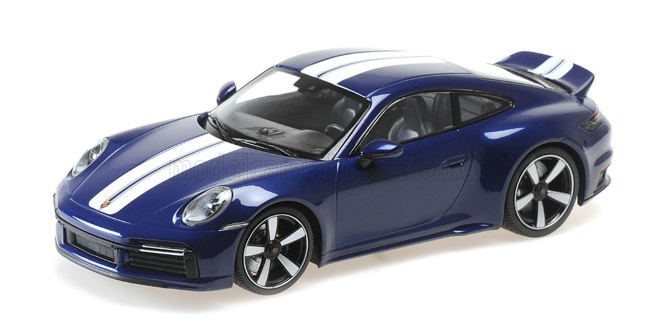 PORSCHE - 911 992 SPORT CLASSIC COUPE 2022 - BLAUW