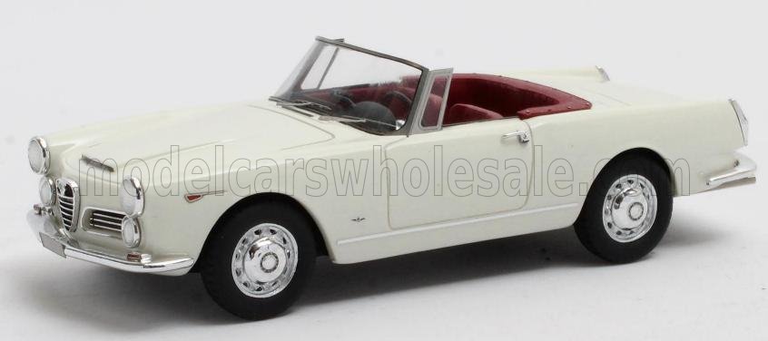 ALFA ROMEO - 2600 SPIDER CABRIOLET OPEN 1962 - WIT